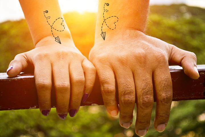 31 Couples With Matching Tattoos That Prove True Love Is Permanent