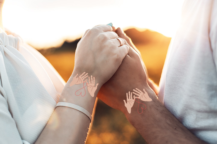 25 Finger Tattoo for Couples That Are An Emblem of True Love  Romance   Hike n Dip