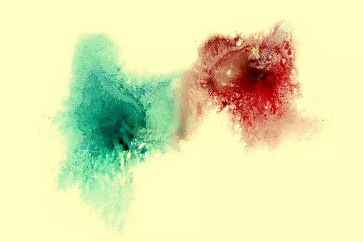 Salt-Painted Fireworks