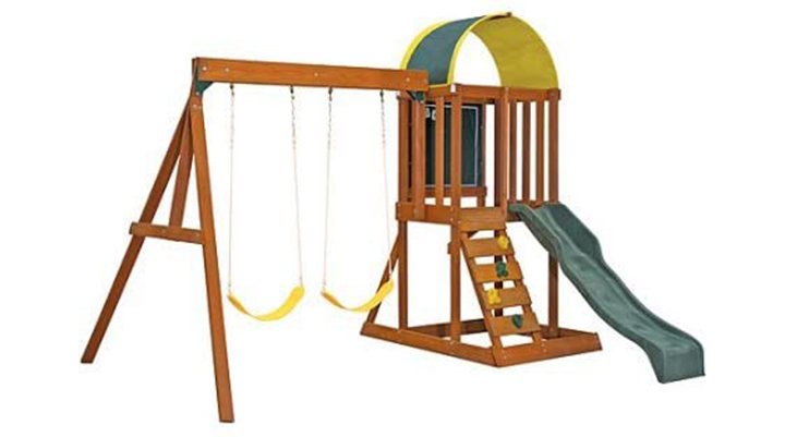 plastic swing playsets for older kids