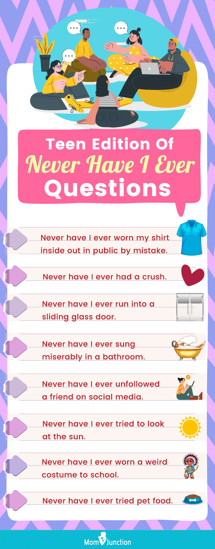 teen edition of never i have ever questions [infographic]
