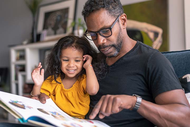 Toddlers should read from as early as they can hold a book