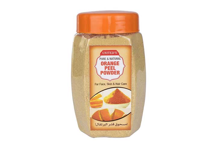 United's Pure & Organic Orange Peel Powder