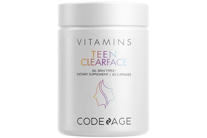 Code Age Vitamins Teen Clearface