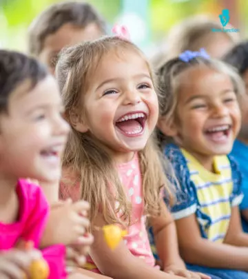 Kids Laughing At Funny Birthday Jokes