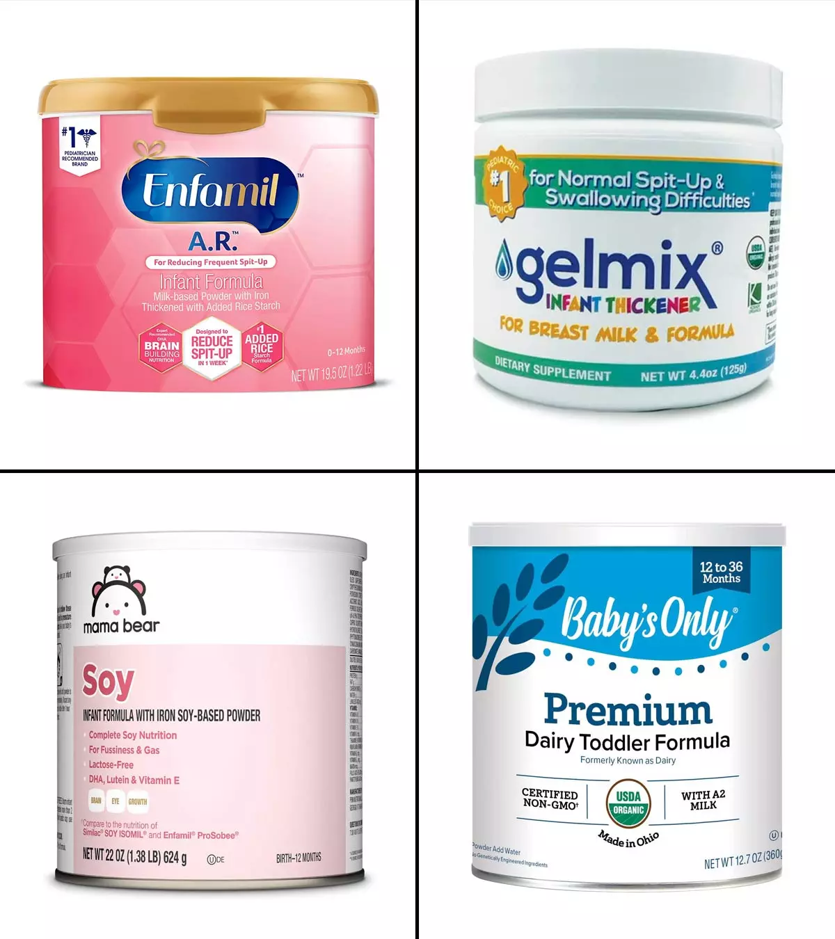 Baby formulas that support your baby's developing and sensitive system.