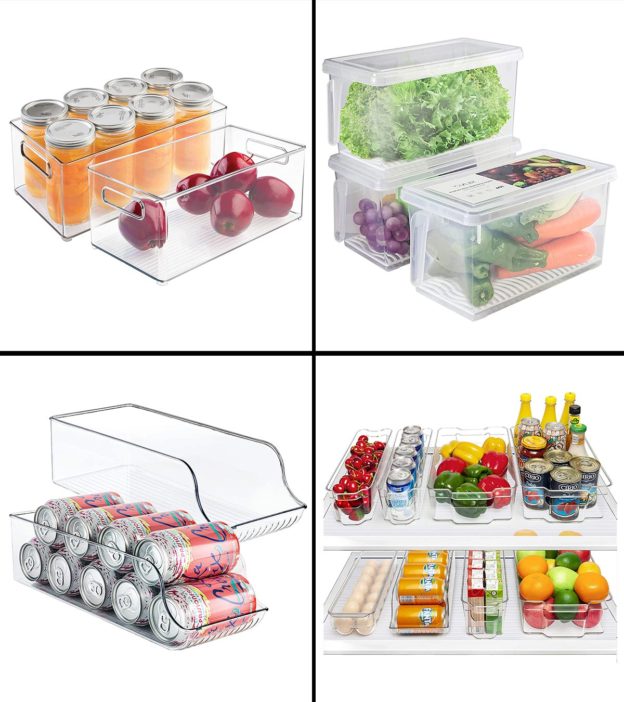 11 Best Refrigerator Organizer Bins To Keep It Clean And Neat In 2022