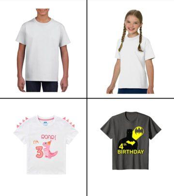 11 Best T-Shirts For Kids To Look Trendy In 2026, Reviewed By Expert