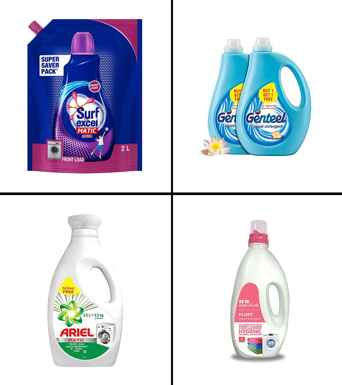 21 Best Liquid Detergents For Washing Machines In India In 2023