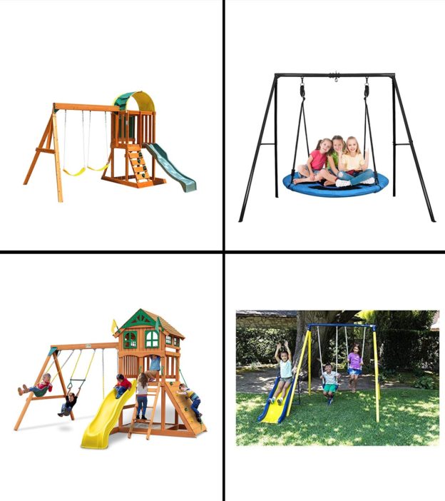9 Best Swing Sets For Small Yards In 2024, With A Buying Guide
