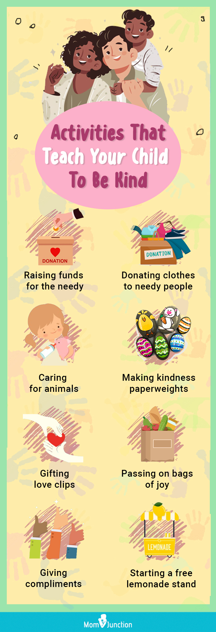 activities that teach your child to be kind [infographic]