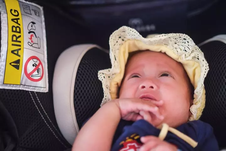 Babies suck their thumbs when they are tired, hungry, bored, sick, or upset. 