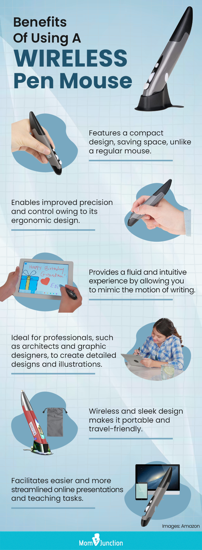 Benefits Of Using A Wireless Pen Mouse (infographic)