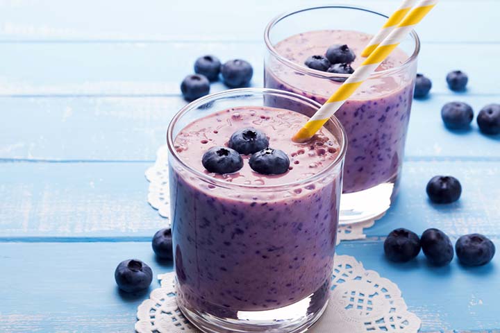 Berrylicious protein shake for kids