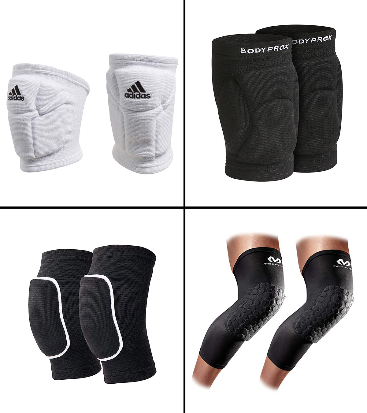 Adams Injection Foam Volleyball Knee Guards-One Size 