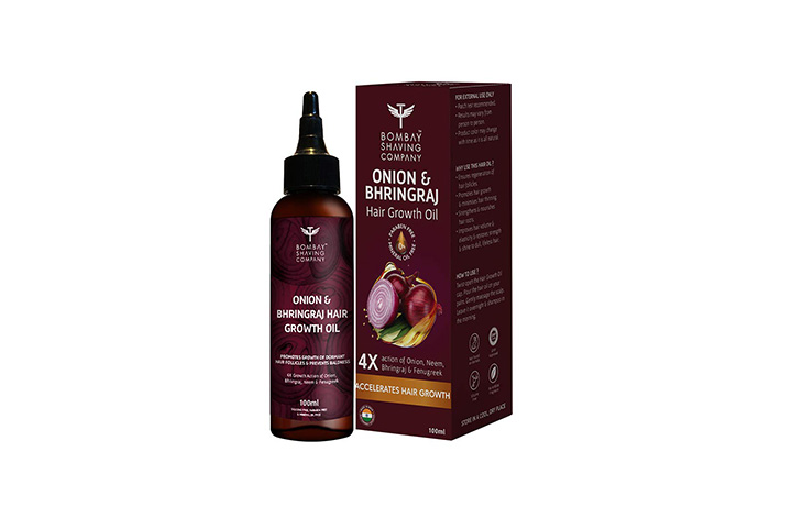 Bombay Shaving Company Onion And Bhringraj Hair Growth Oil