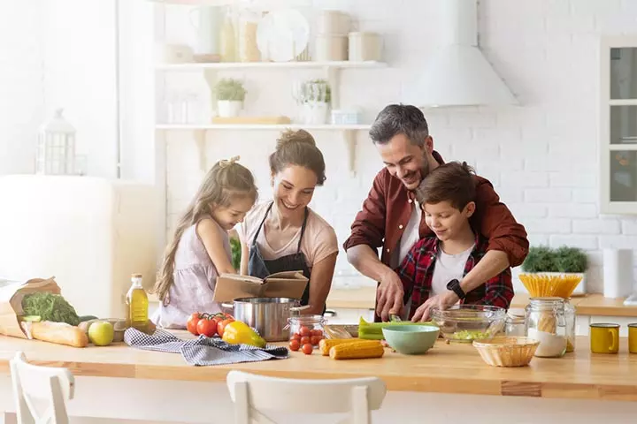 Cook And Eat Food Together