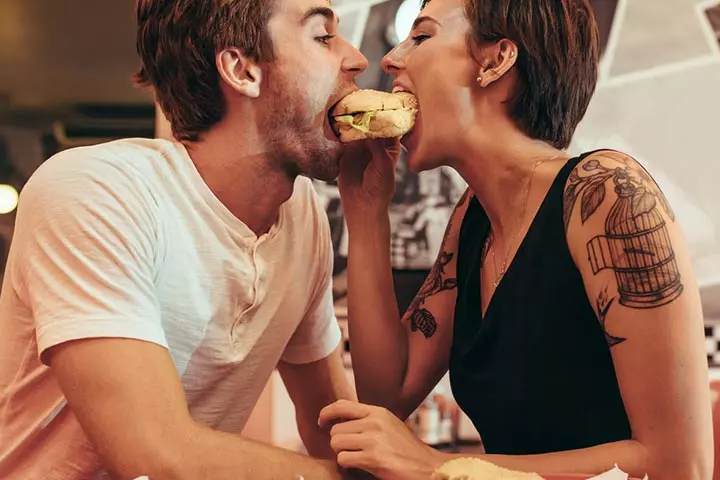 Do you share food on a first date?