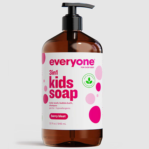 Best Paraben-Free:Everyone 3-in-1 Kids Soap