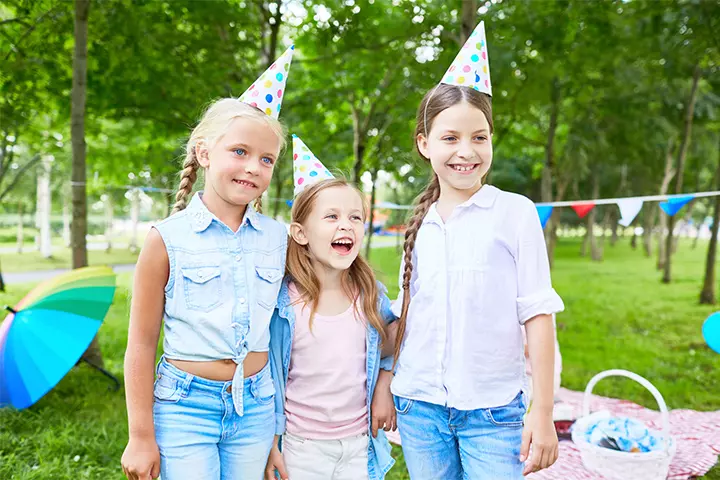 Garden picnic party