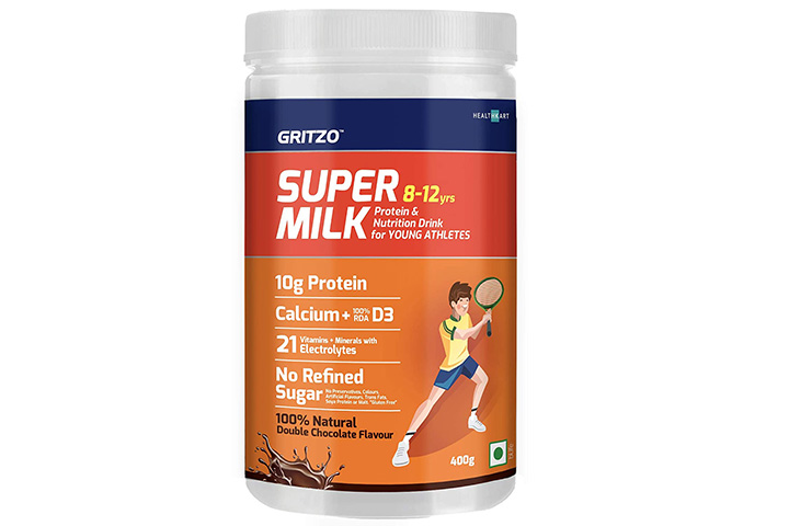 Gritzo SuperMilk Protein Powder For Young Athletes