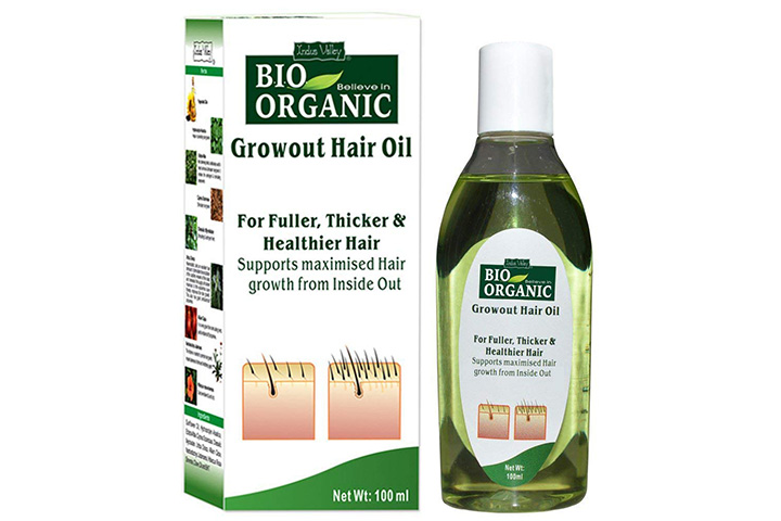 Indus Valley Bio Organic Growout Hair Oil