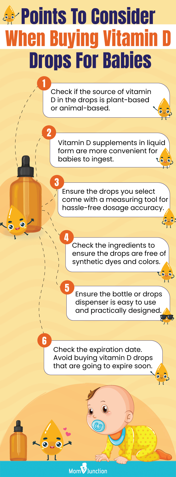 Points To Consider When Buying Vitamin D-Drops For Babies (infographic)