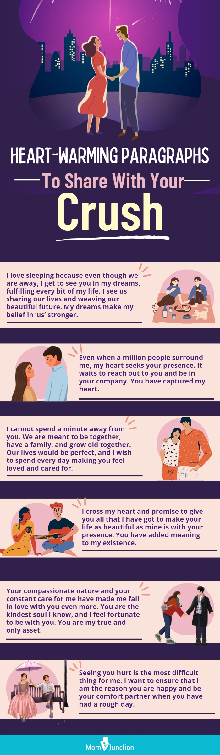 cute things to say to your crush in a letter