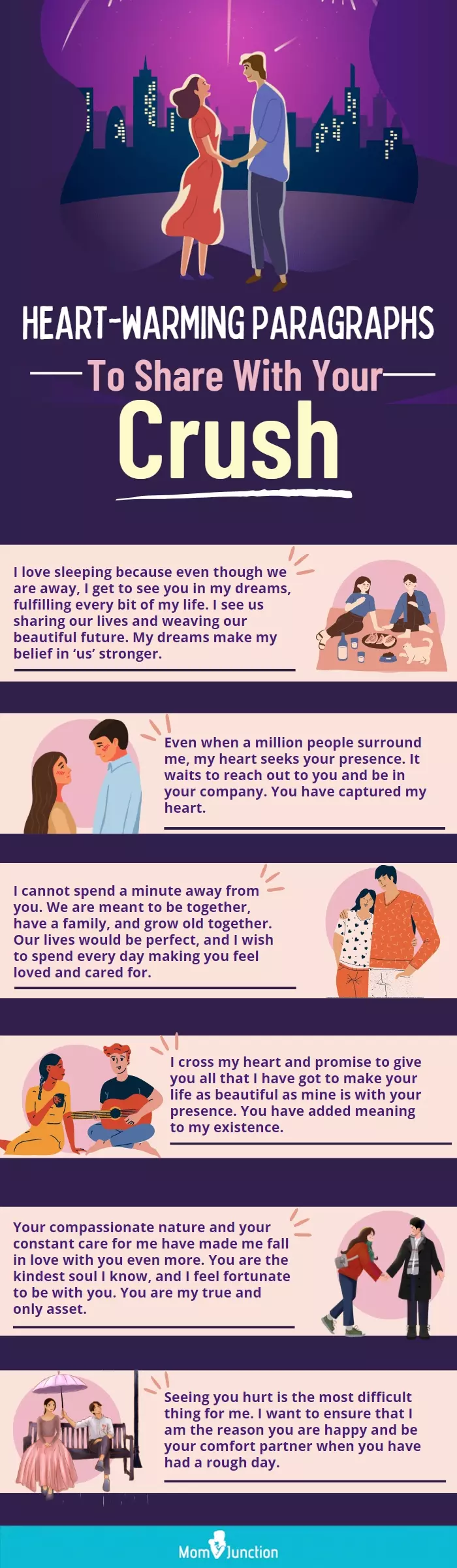 lovely paragraphs for your crush (infographic)