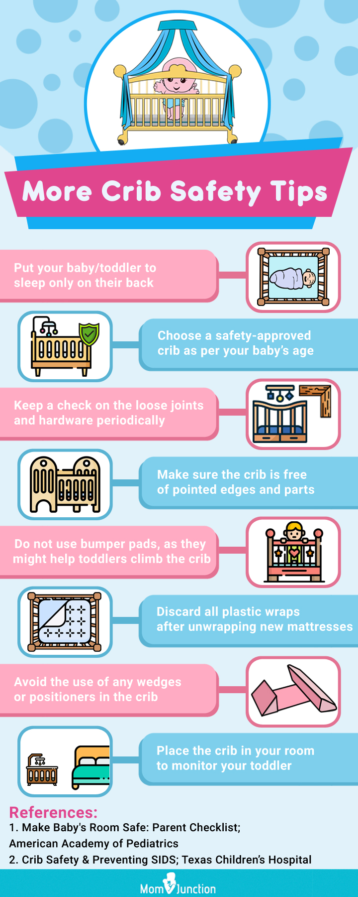 5 effective tips to prevent toddler climbing out of crib (infographic)
