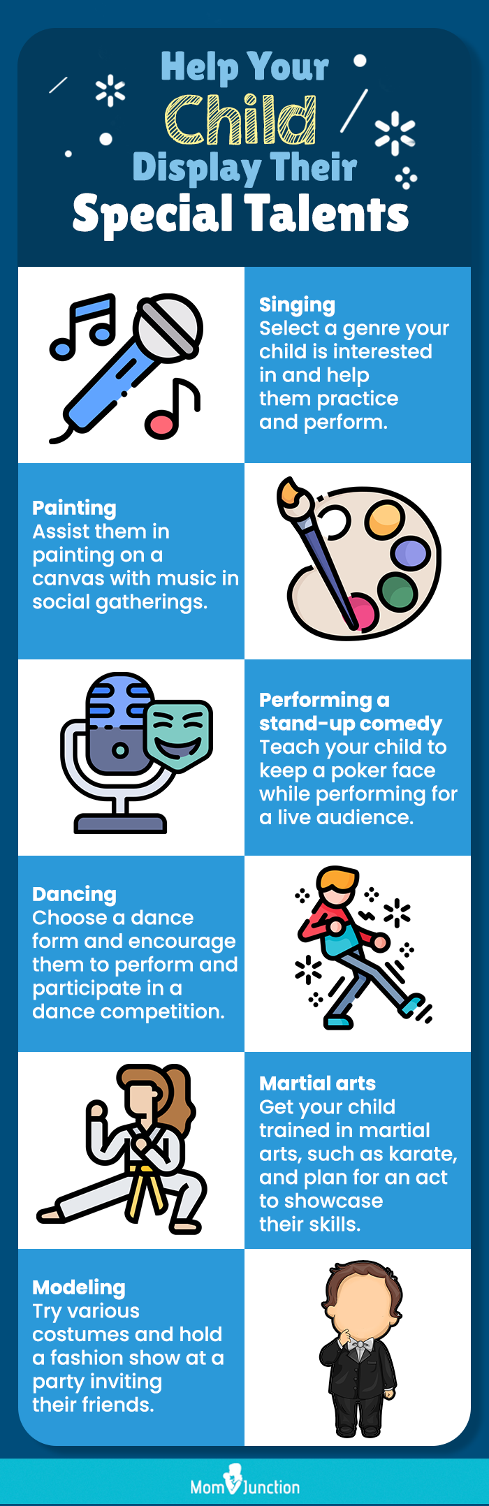 help your child display their special talent (infographic)