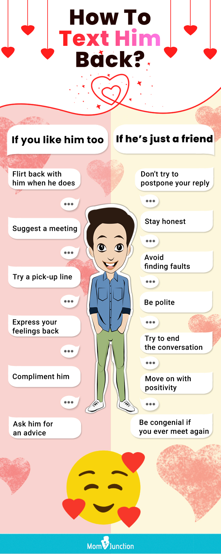 how to tell if a guy likes you, over text [infographic]