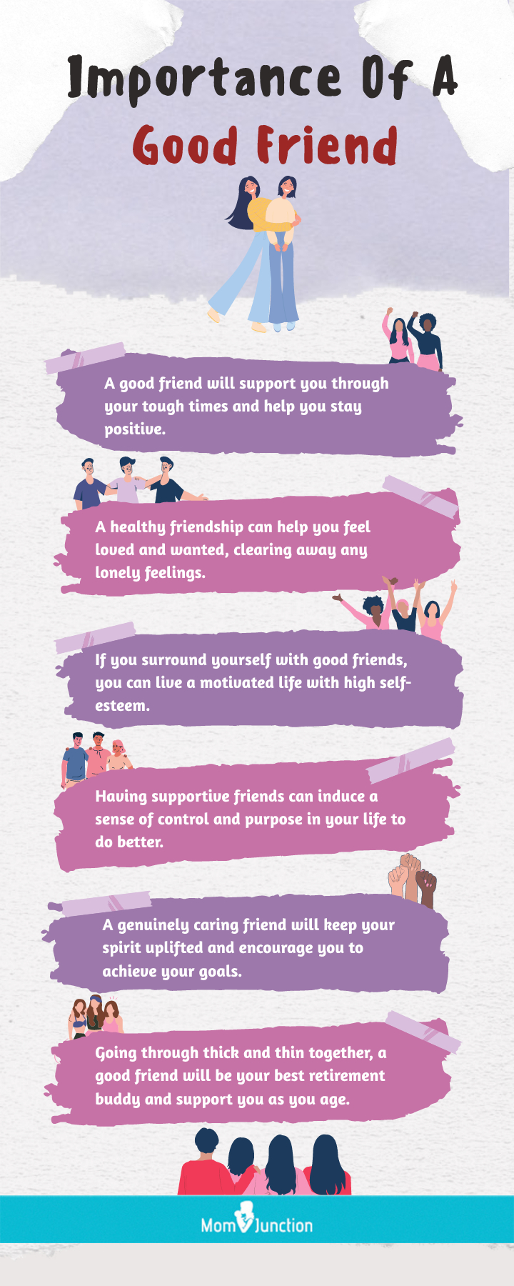 Defining The Qualities Of A Good Friend [Infographic] - Venngage