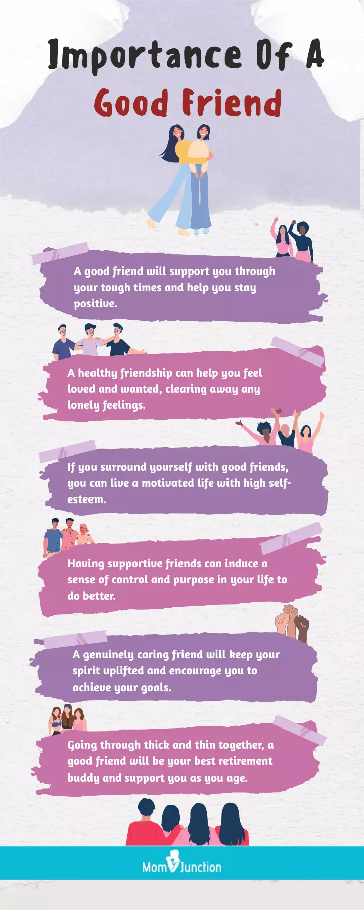 importance of a friend (infographic)