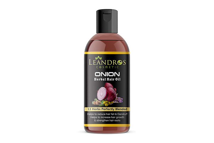 Leandros Cosmetic Onion Herbal Hair Oil