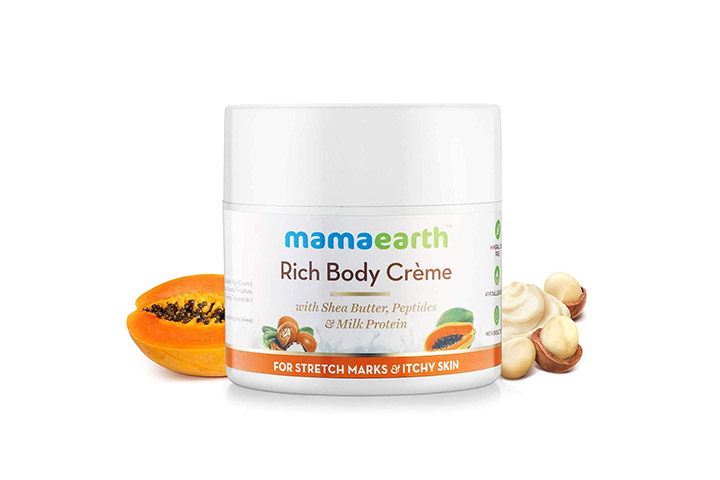 Mamaearth Rich Body Creme For Stretch Marks And Itchy Skin