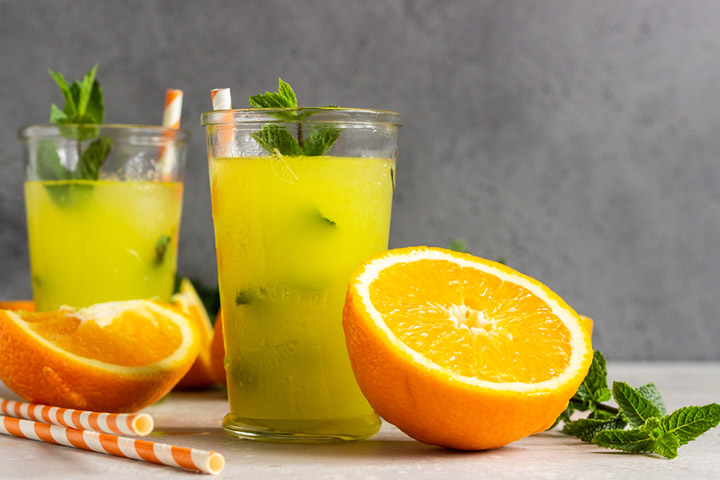 Orange lemonade recipe for kids
