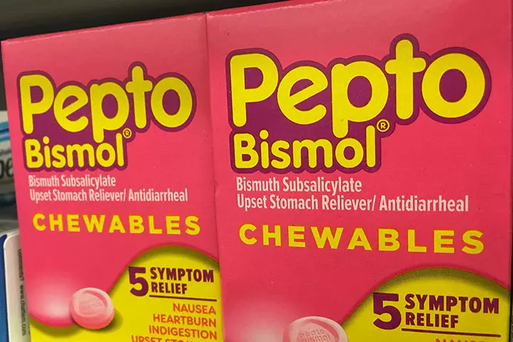 Pepto Bismol chewables