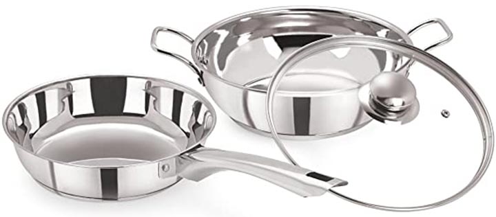 Pristine Stainless Steel Cookware