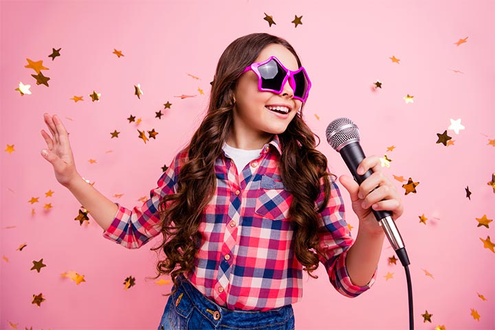 Read a popular song in a dramatic voice, talent show ideas for kids