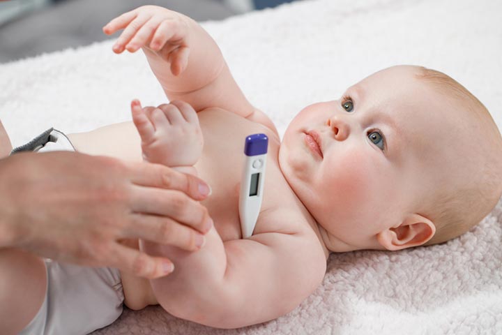 See a doctor if teething coincides with fever or cold