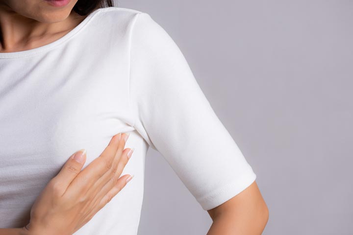 Some women experience a milky discharge from the breast without pregnancy