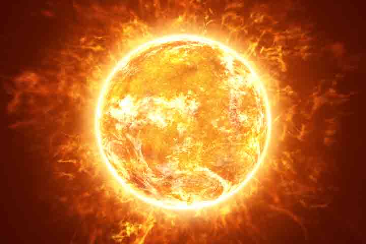 Sun can hold about 1.3 million Earths