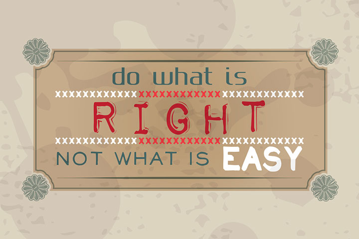 The time is always right to do the right thing