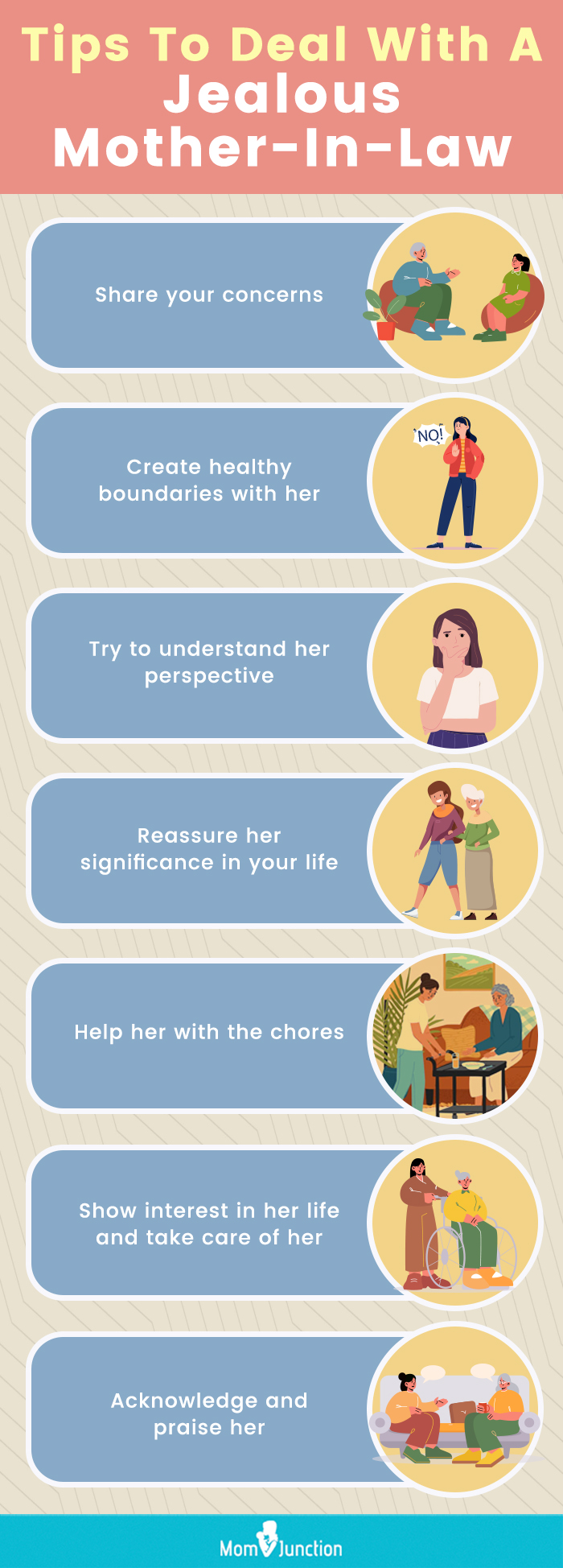 tips to deal with a jealous mother in law (infographic)