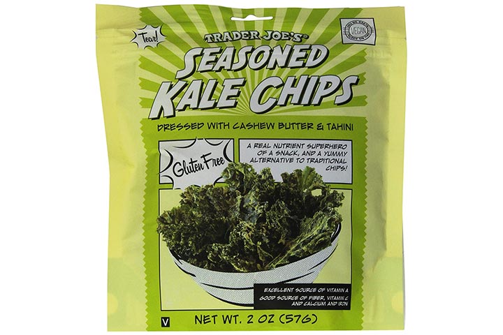 Trader Joe’s seasoned kale chips