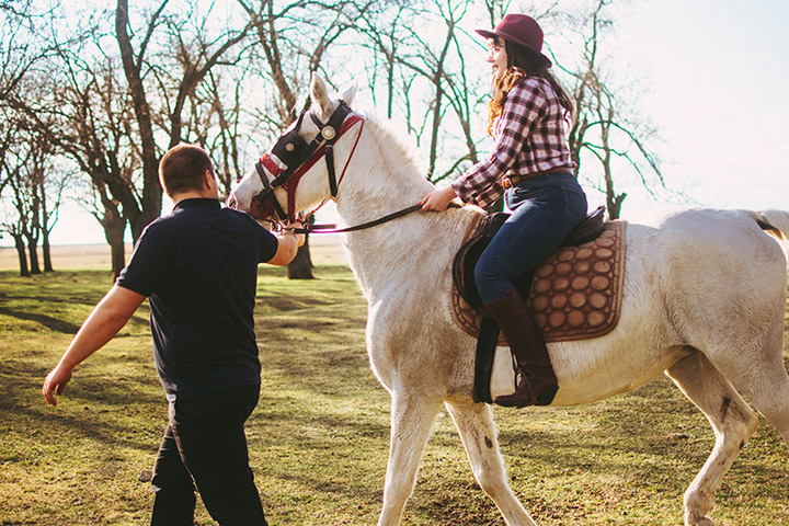 horseback riding can be a fun and exciting experience