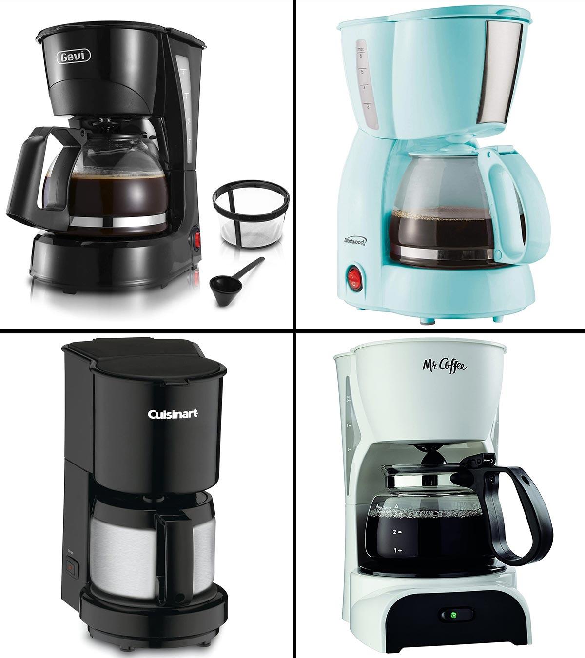 5 Best 4-Cup Coffee Makers For Home Use 