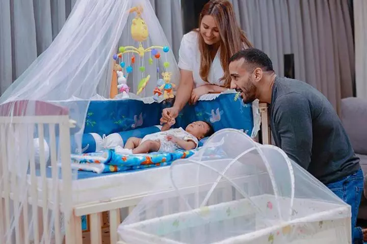 An Angelic Crib For Anita Hassanandani's Baby Boy