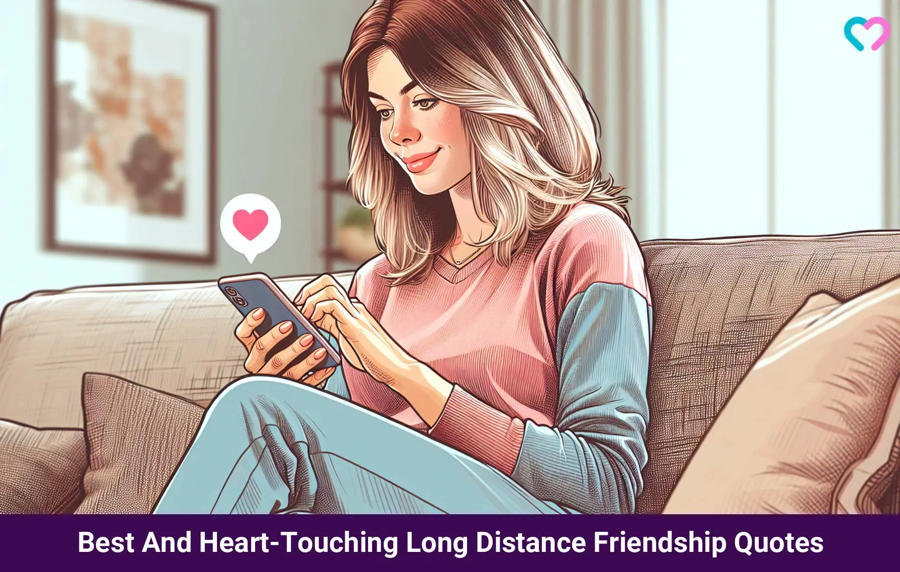 Best And Heart-Touching Long Distance Friendship Quotes_illustration